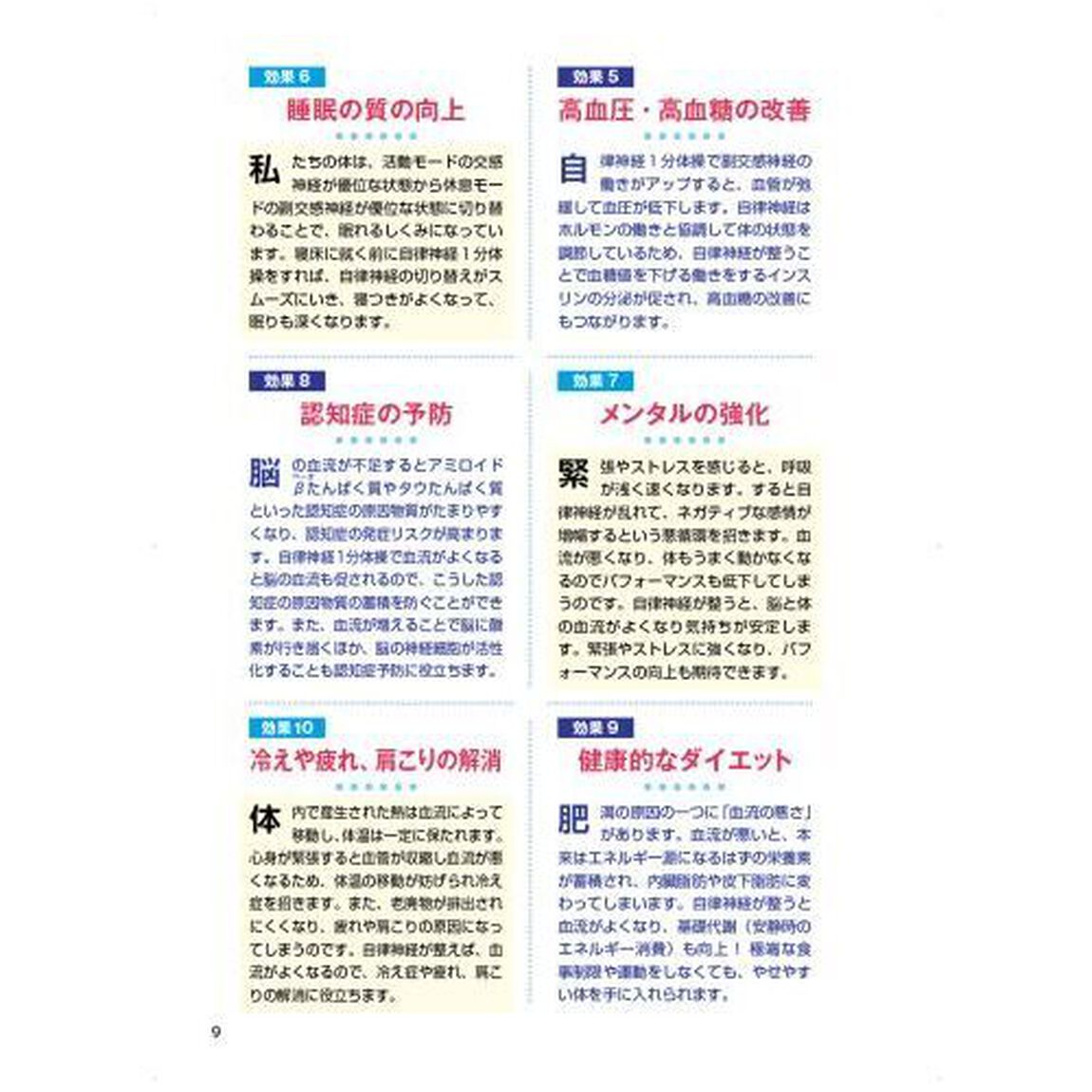 自律神経今日から整う！医学部教授が教える最新１分体操大全