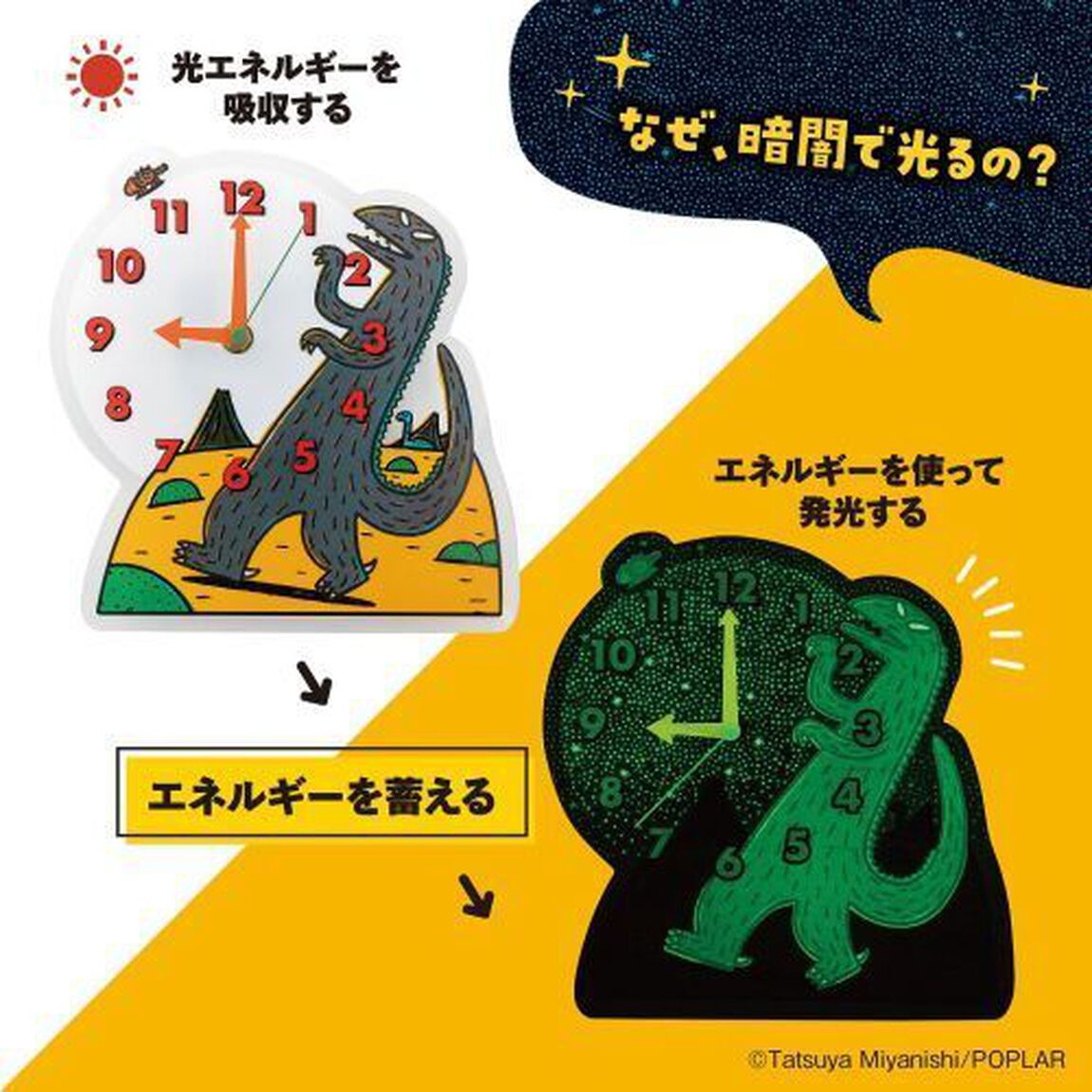 おまえうまそうだな アクリル時計BOOK ―昼は時計、夜は星空が楽しめる― (宝島社ブランドムック)