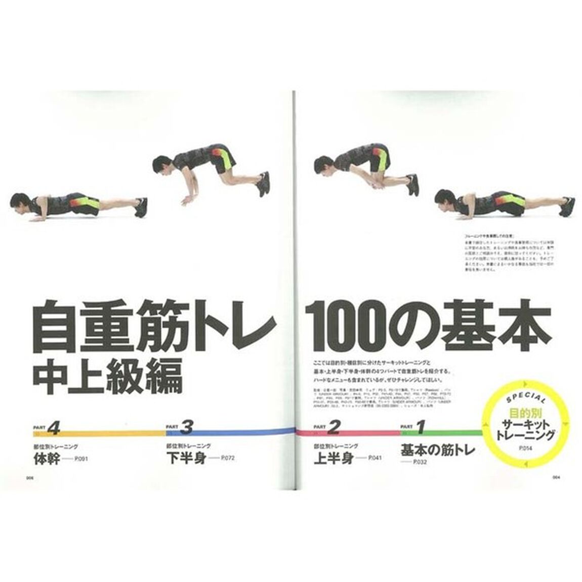 自重筋トレ１００の基本　中上級編「筋トレに限界はない」