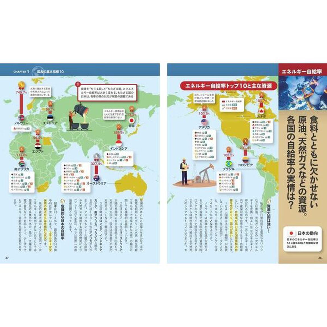 地図でスッと頭に入る世界の国力ランキング
