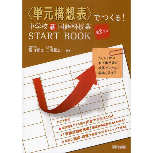 〈単元構想表〉でつくる！中学校新国語科授業ＳＴＡＲＴ　ＢＯＯＫ　たった１枚の単元構想表が授業づくりの常識を変える　第２学年