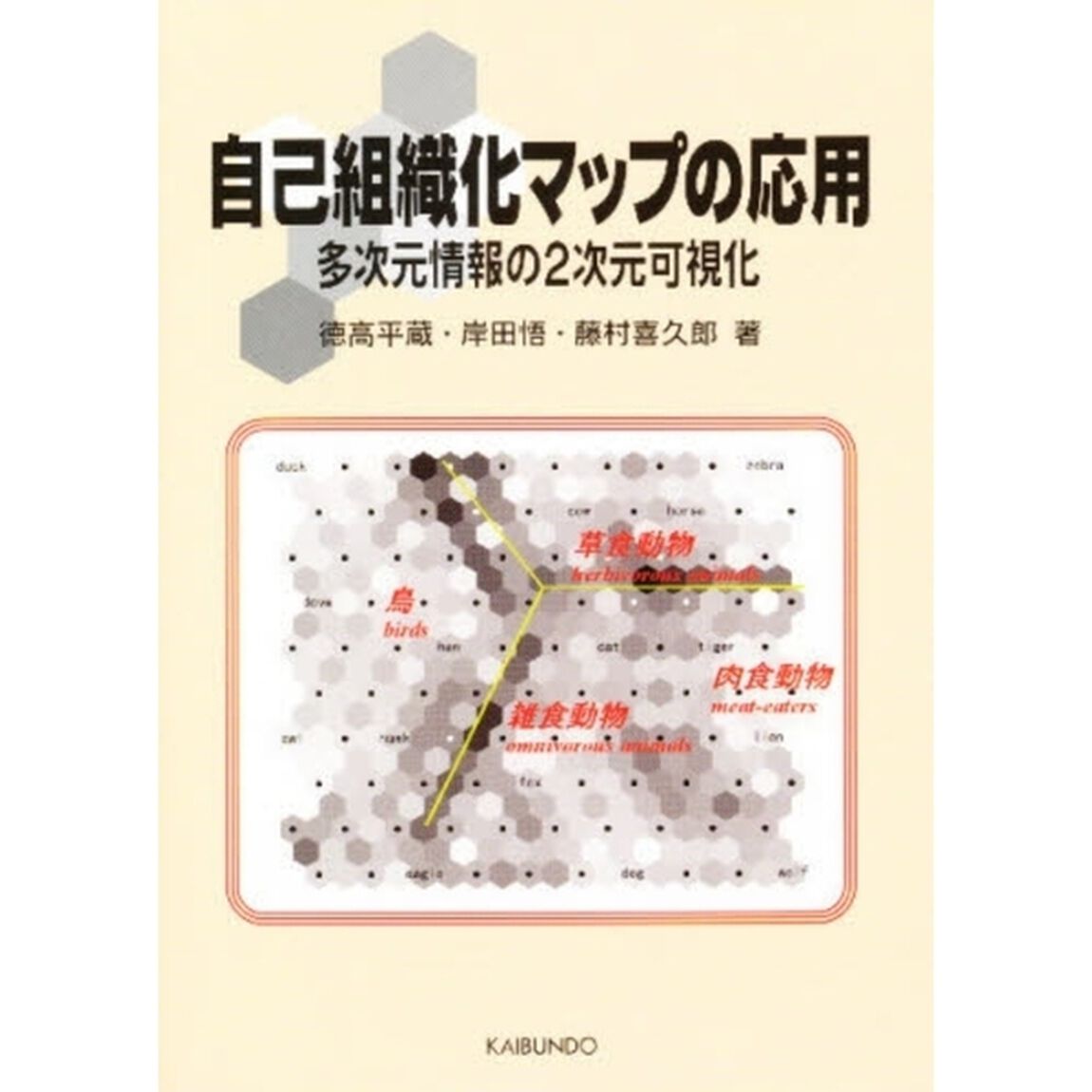 自己組織化マップの応用　多次元情報の２次元可視化