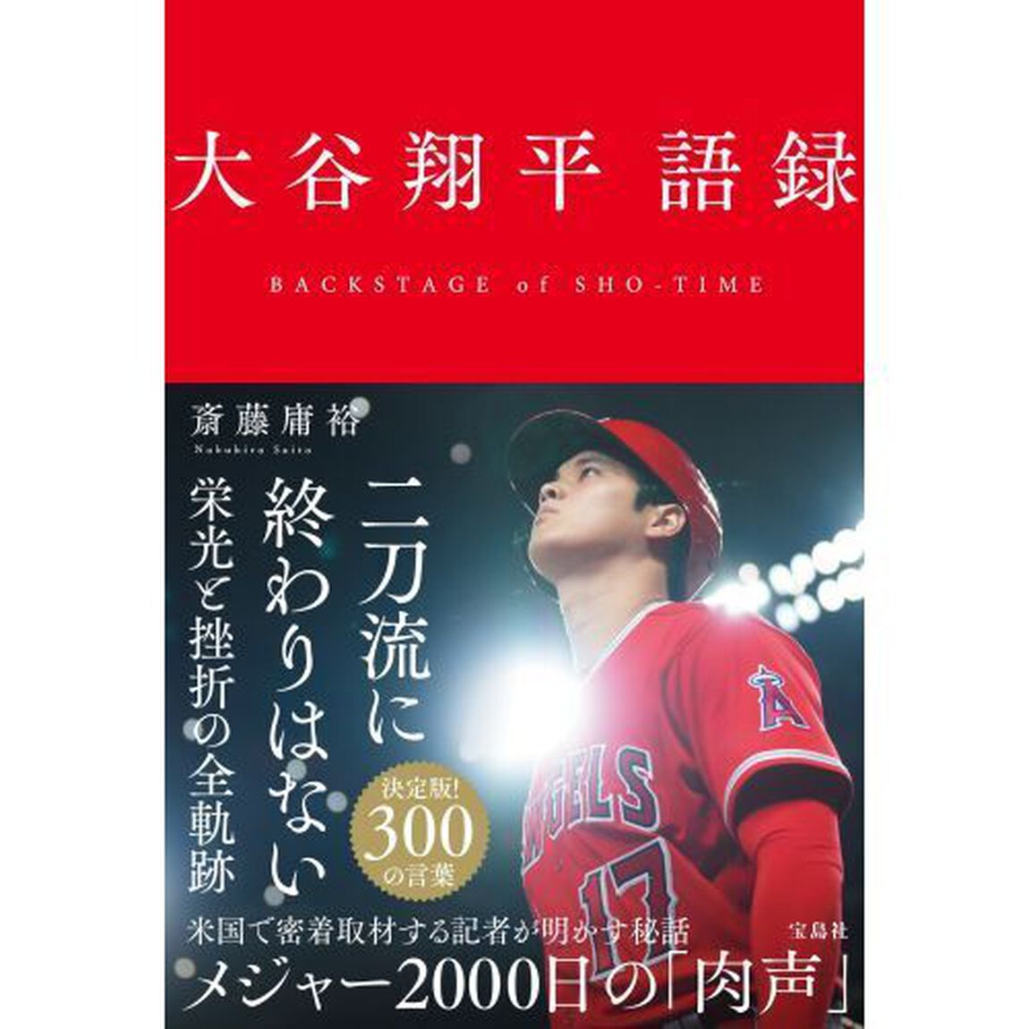 大谷翔平語録　ＢＡＣＫＳＴＡＧＥ　ｏｆ　ＳＨＯ－ＴＩＭＥ
