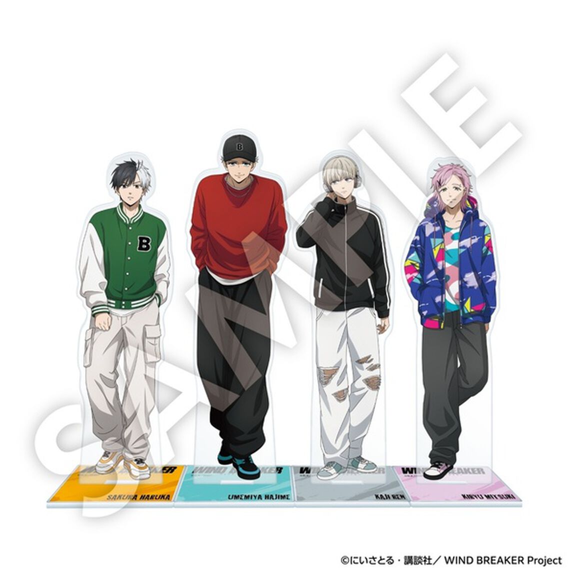【セブンネット限定】WIND BREAKER アクリルスタンド 梅宮一（ストリートver.）