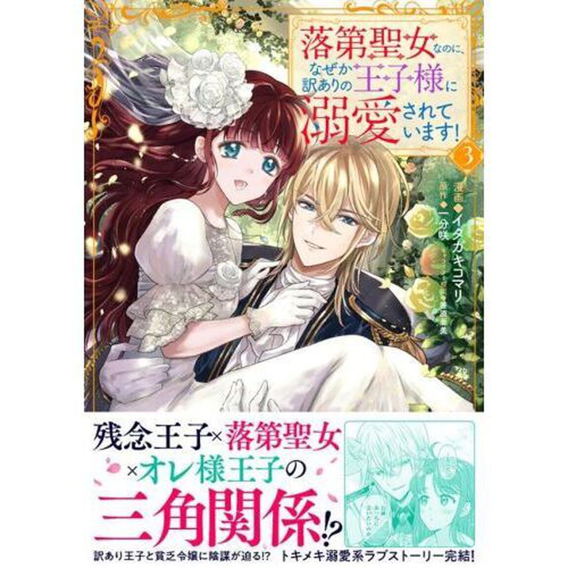 落第聖女なのに、なぜか訳ありの王子様に溺愛されています！　３