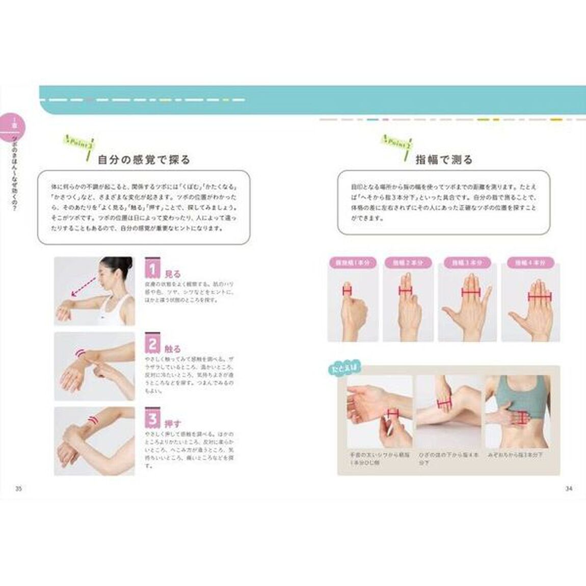 自分で押せるツボ　心と体を元気にセルフケア！