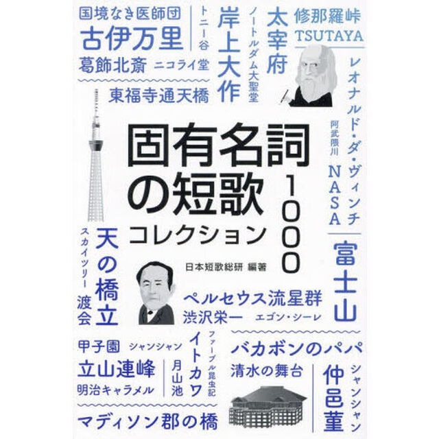 固有名詞の短歌コレクション１０００