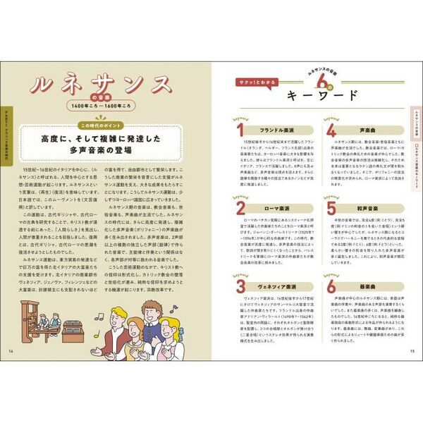 歴史を知ればもっと楽しい！西洋音楽の教科書 Let's Enjoy