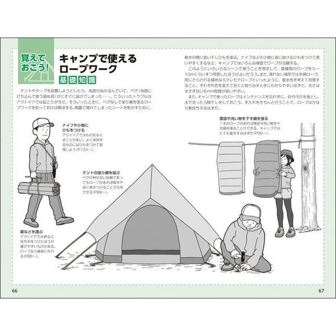 ひもとロープの結び方便利手帳「新版」