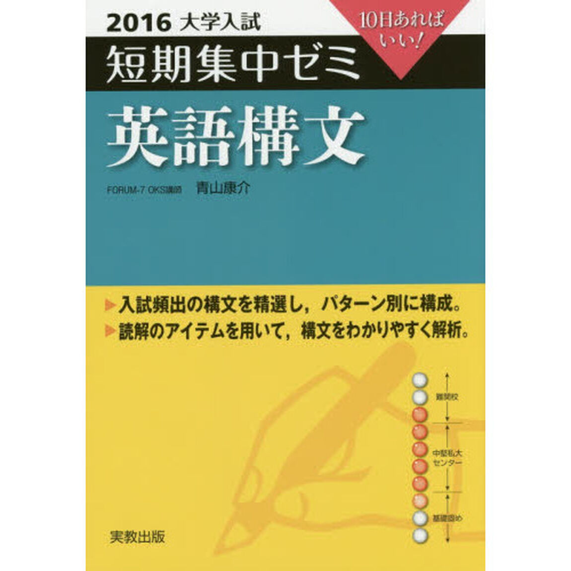 英語構文　１０日あればいい！　２０１６