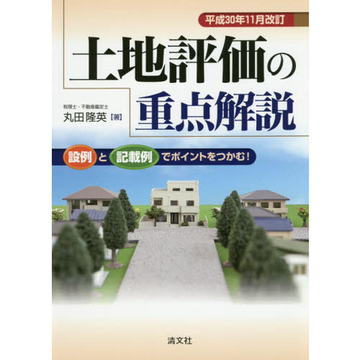 土地評価の重点解説　設例と記載例でポイントをつかむ！　平成３０年１１月改訂
