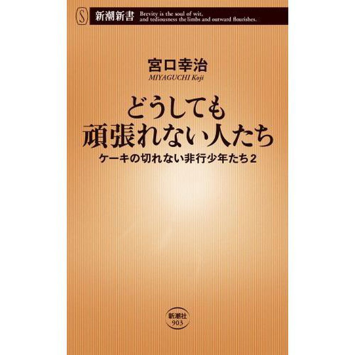 どうしても頑張れない人たち　ケーキの切れない非行少年たち　２