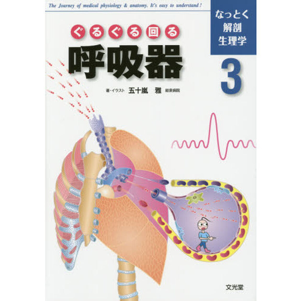 なっとく解剖生理学　３「ぐるぐる回る呼吸器」