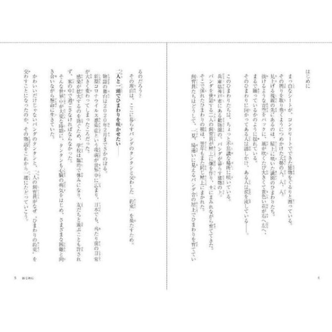 パンダのタンタン　二人の飼育員との約束