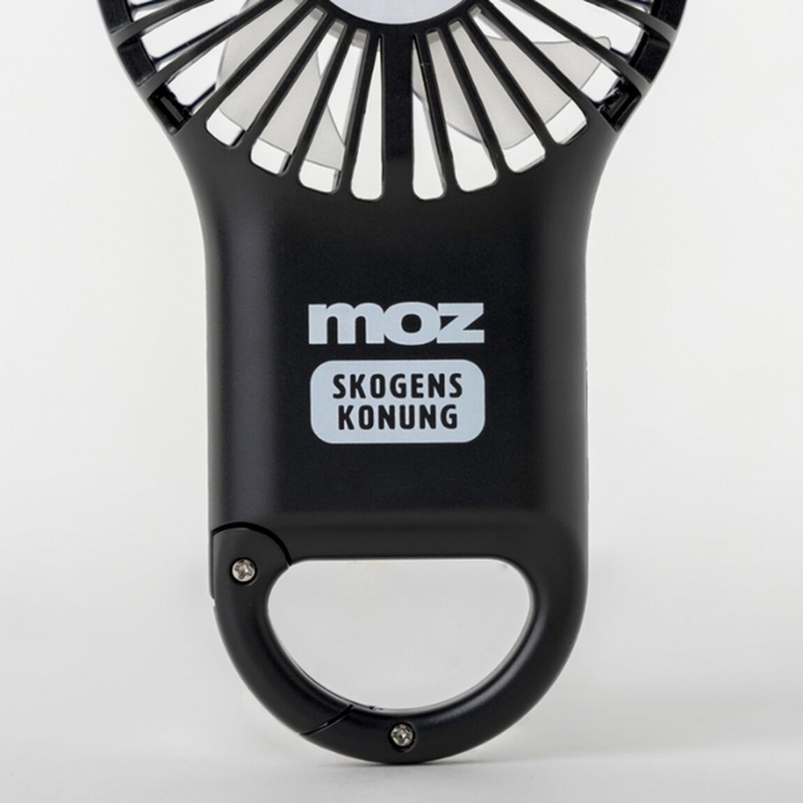 moz OUTDOOR カラビナ付きハンディファン BOOK BLACK ver.（セブン－イレブン／セブンネット限定）