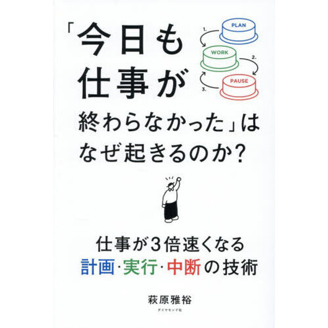 「今日も仕事が終わらなかった」はなぜ起きるのか？　仕事が３倍速くなる計画・実行・中断の技術