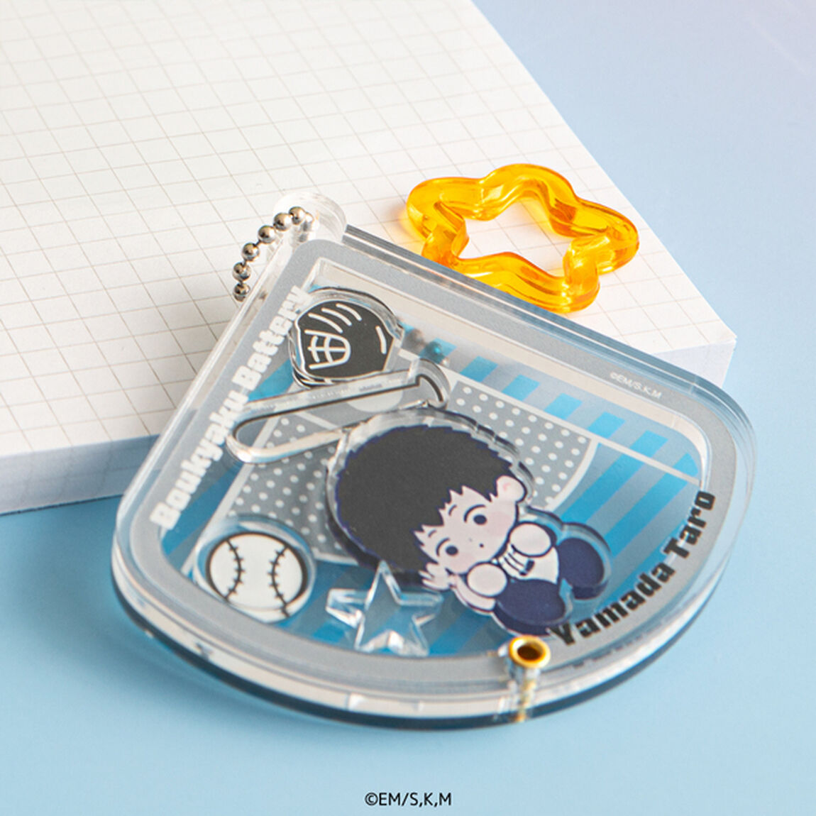 忘却バッテリー シャカシャカアクリルキーホルダー 03.藤堂 葵