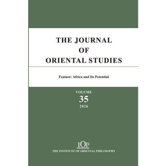 The Journal of Oriental Studies 35