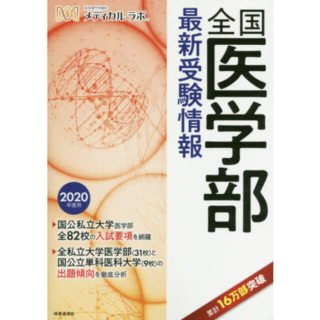 全国医学部最新受験情報　２０２０年度用