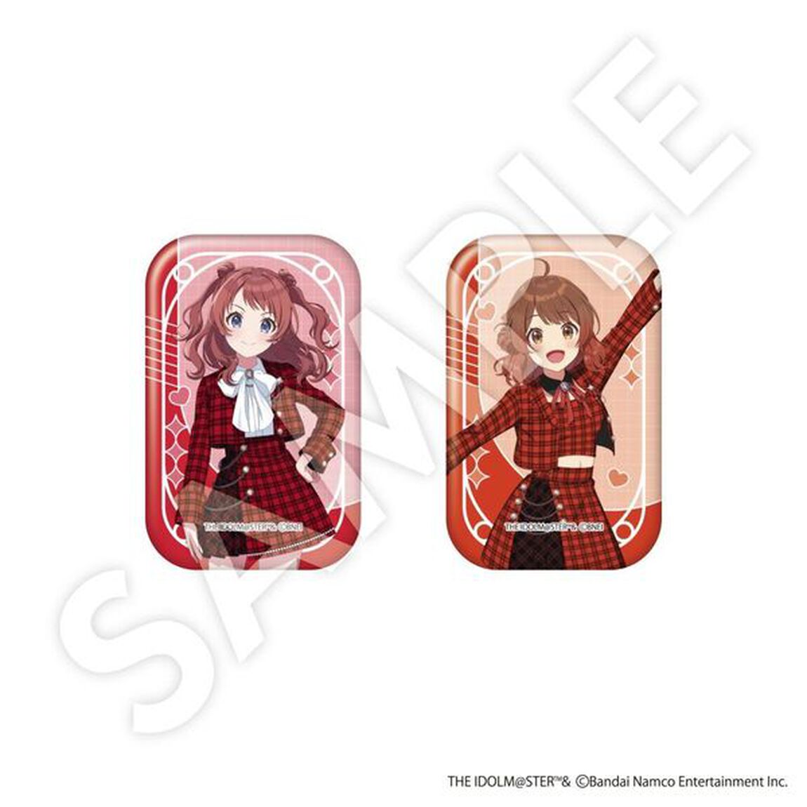 学園アイドルマスター スクエア缶バッジセット2個＜花海咲季＆花海佑芽＞ 【セブンネット限定】