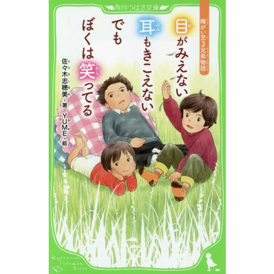 目がみえない耳もきこえないでもぼくは笑ってる　障がい児３兄弟物語