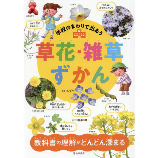 学校のまわりで出あう草花・雑草ずかん