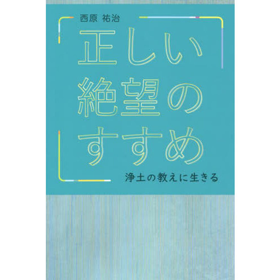 正しい絶望のすすめ　浄土の教えに生きる