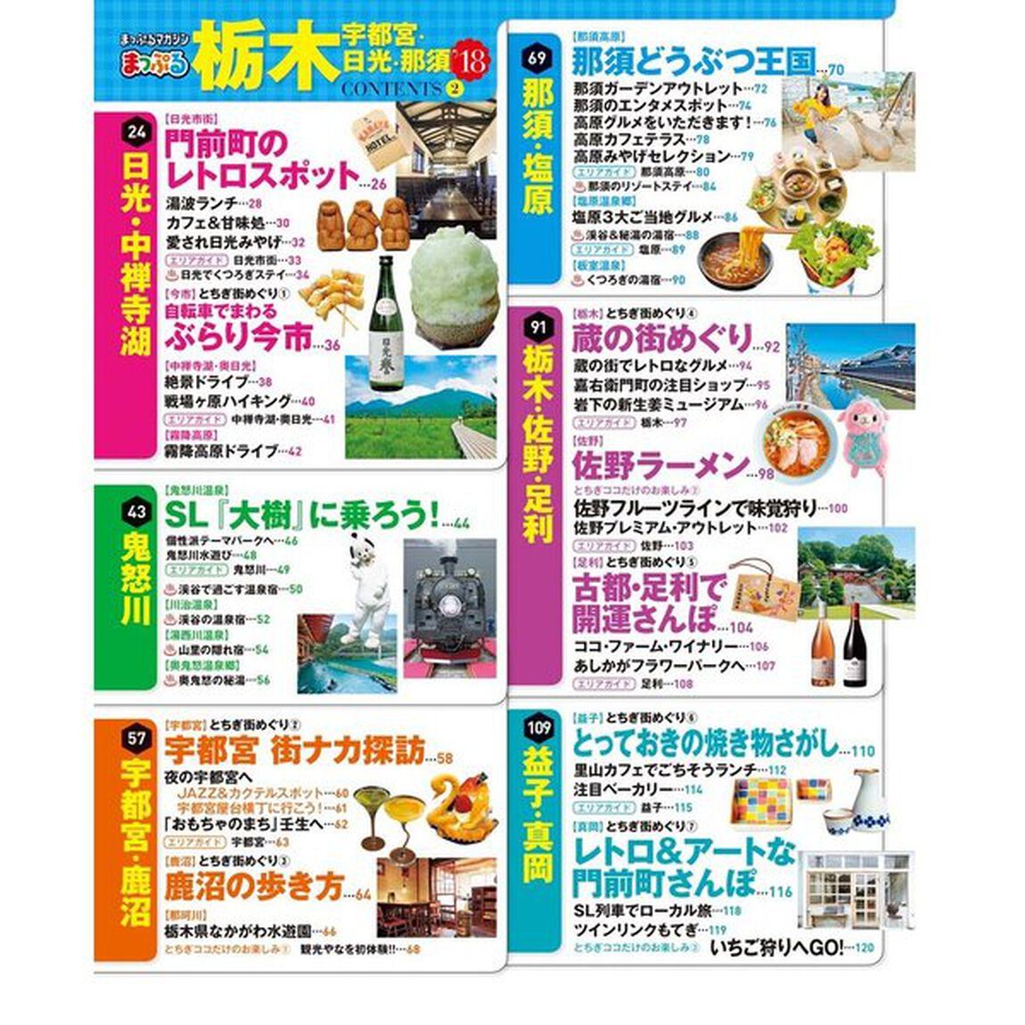 まっぷる 栃木　宇都宮・日光・那須　&rsquo;１８