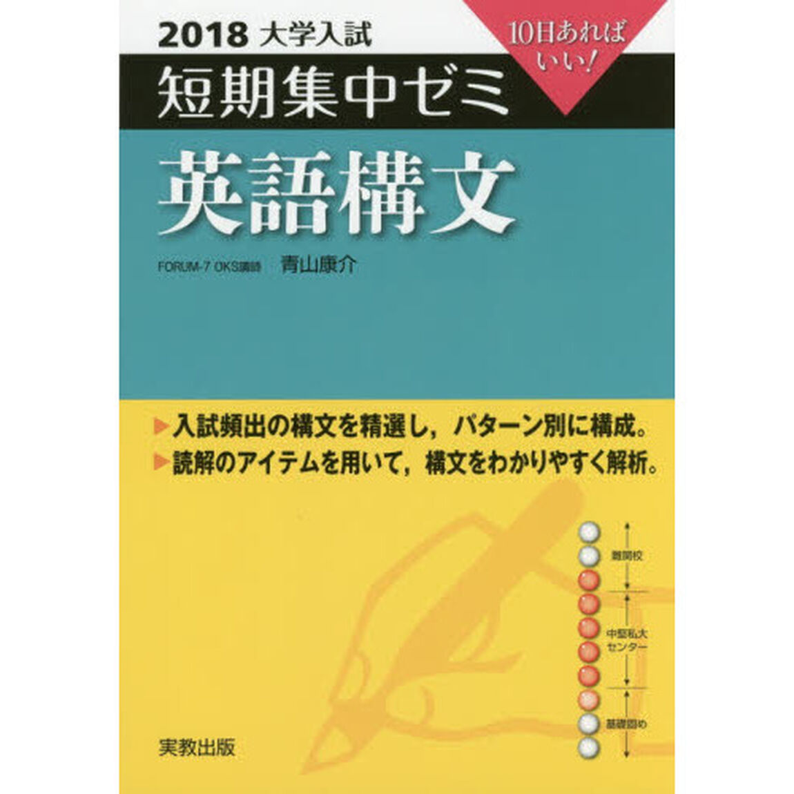 英語構文　１０日あればいい！　２０１８