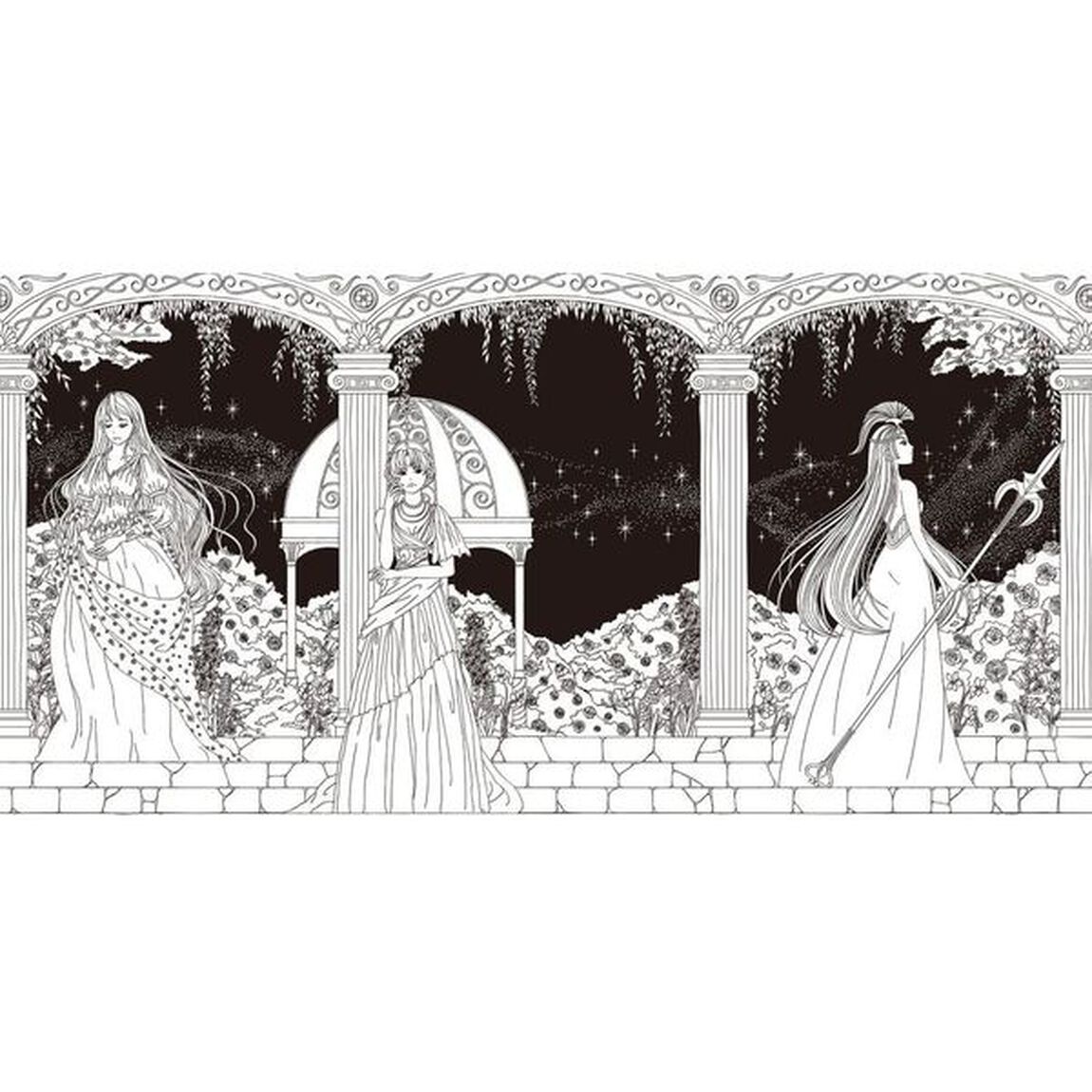 ギリシャ神話の女神たち　Ｔｈｅ　Ｃｏｌｏｒｉｎｇ　ｂｏｏｋ　Ｇｏｄｄｅｓｓｅｓ　ｏｆ　Ｇｒｅｅｋ　ｍｙｔｈｓ