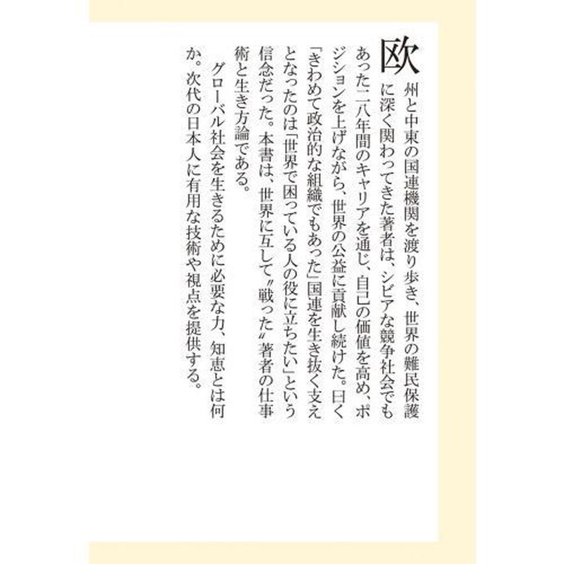 「国連式」世界で戦う仕事術