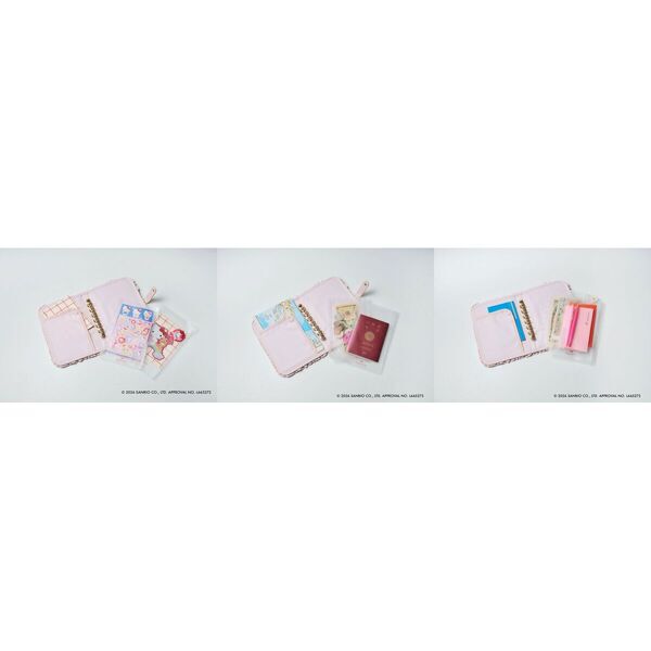 Maison de FLEUR×HELLO KITTY いちごマルチケースBOOK PINK (宝島社