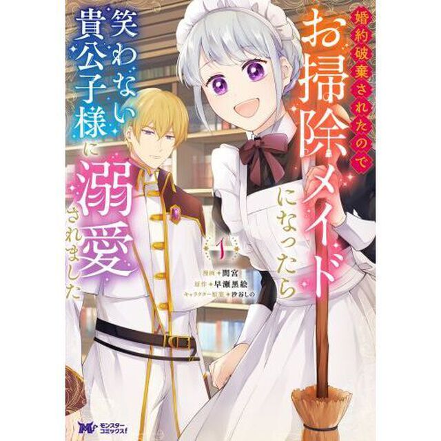 婚約破棄されたのでお掃除メイドになったら笑わない貴公子様に溺愛されました　１