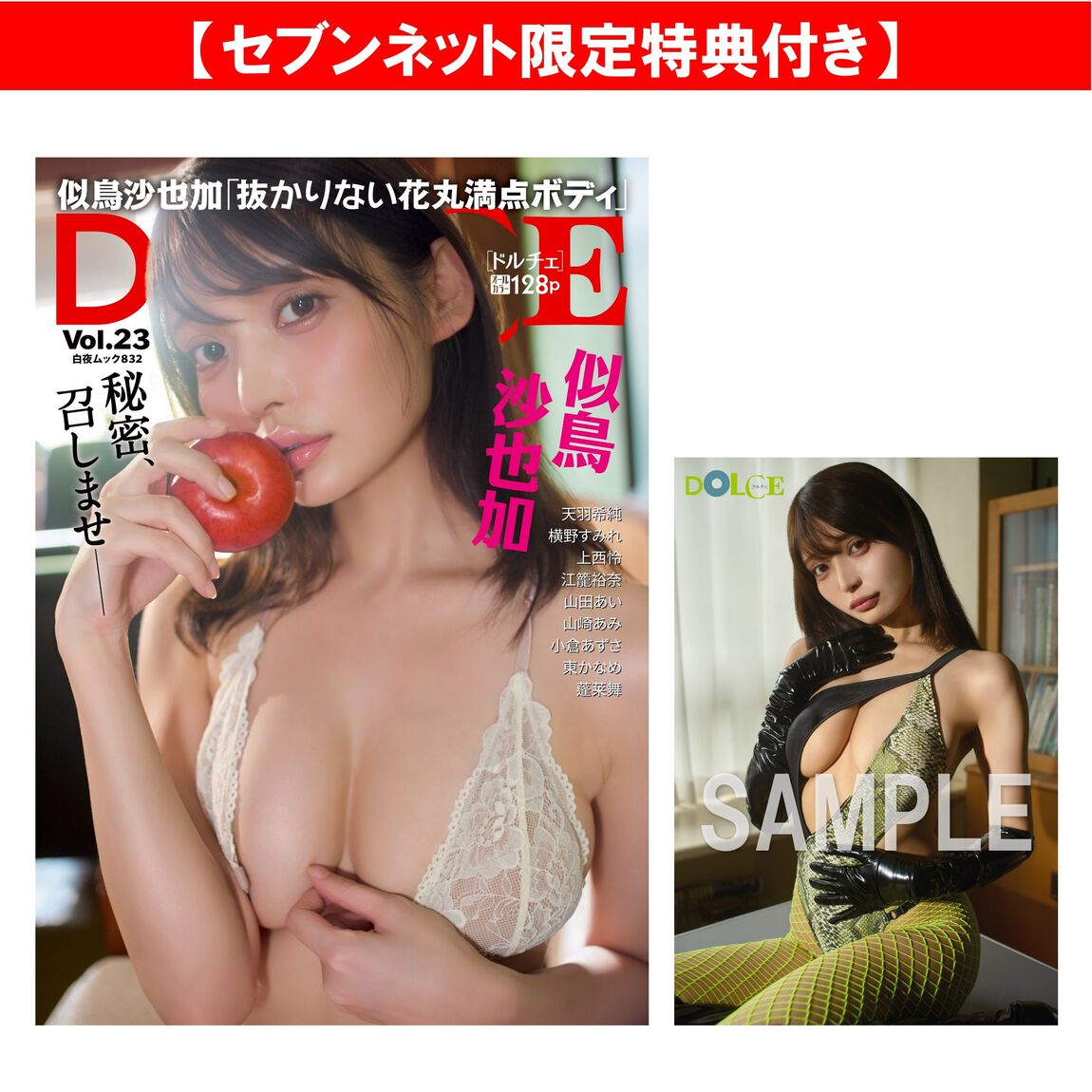 DOLCE　vol.23【セブンネット限定特典：似鳥沙也加 ポストカードＡ 1枚付き】