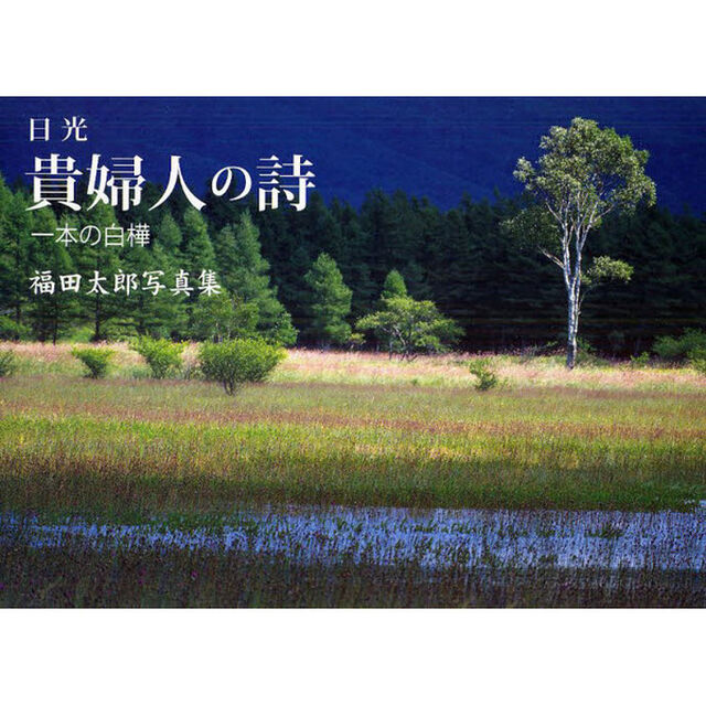 日光貴婦人の詩　一本の白樺　福田太郎写真集