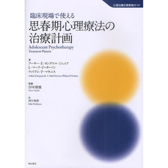 臨床現場で使える思春期心理療法の治療計画