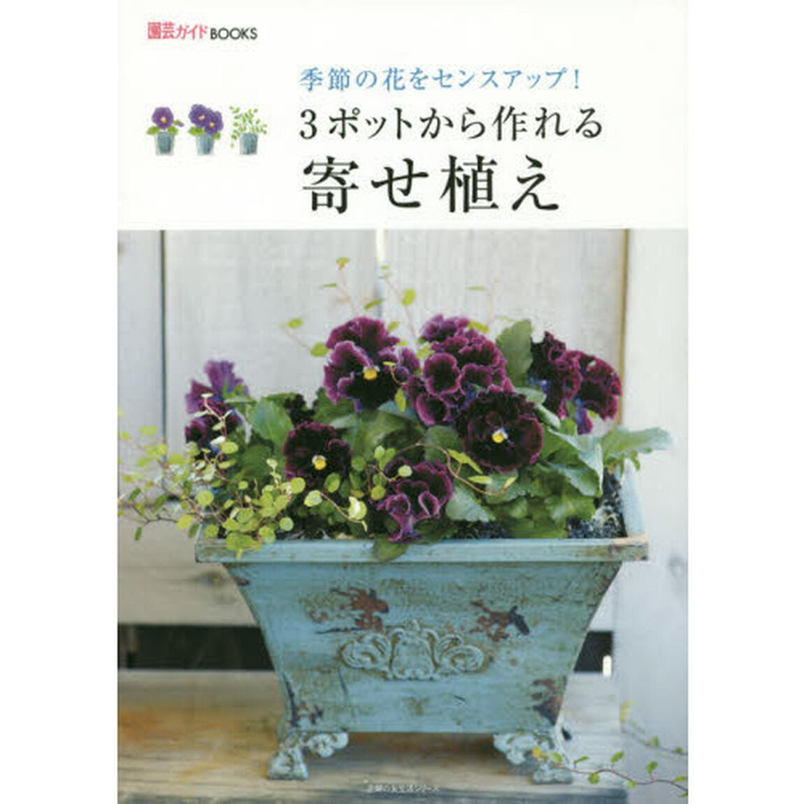 季節の花をセンスアップ！３ポットから作れる寄せ植え