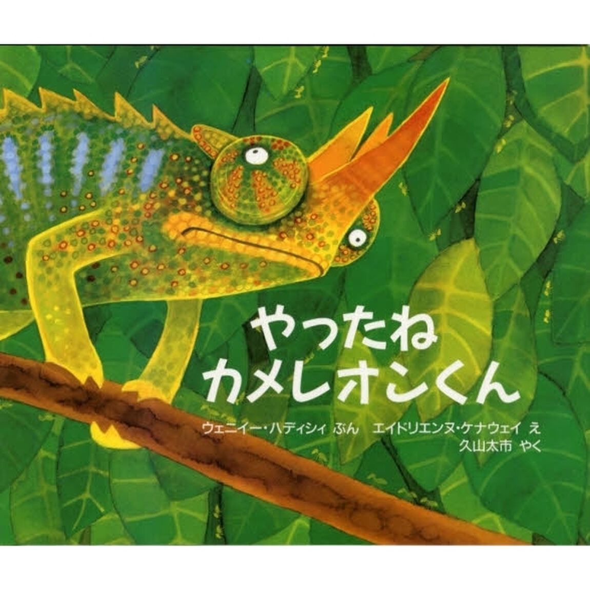 やったねカメレオンくん
