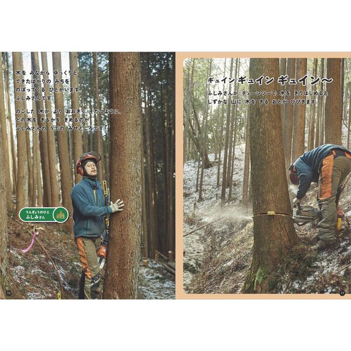山の木、とどけ！　つなげるつながる木の仕事