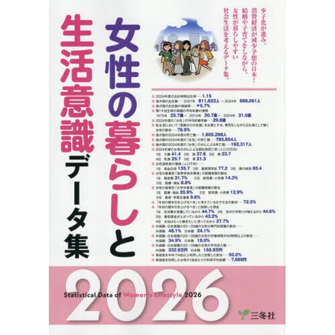 女性の暮らしと生活意識データ集　２０２６