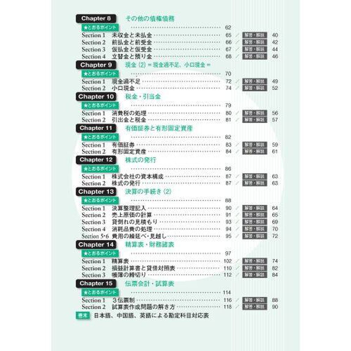全経簿記能力検定試験公式問題集３級　公益社団法人全国経理教育協会主催　文部科学省・日本簿記学会後援「第４版」