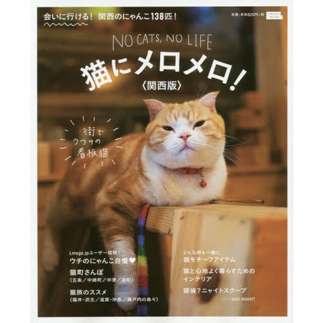 猫にメロメロ！　関西版　会いに行ける！関西のにゃんこ１３８匹！