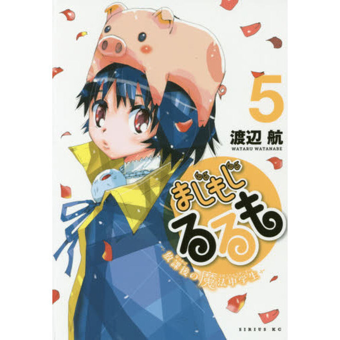 まじもじるるも　放課後の魔法中学生　５