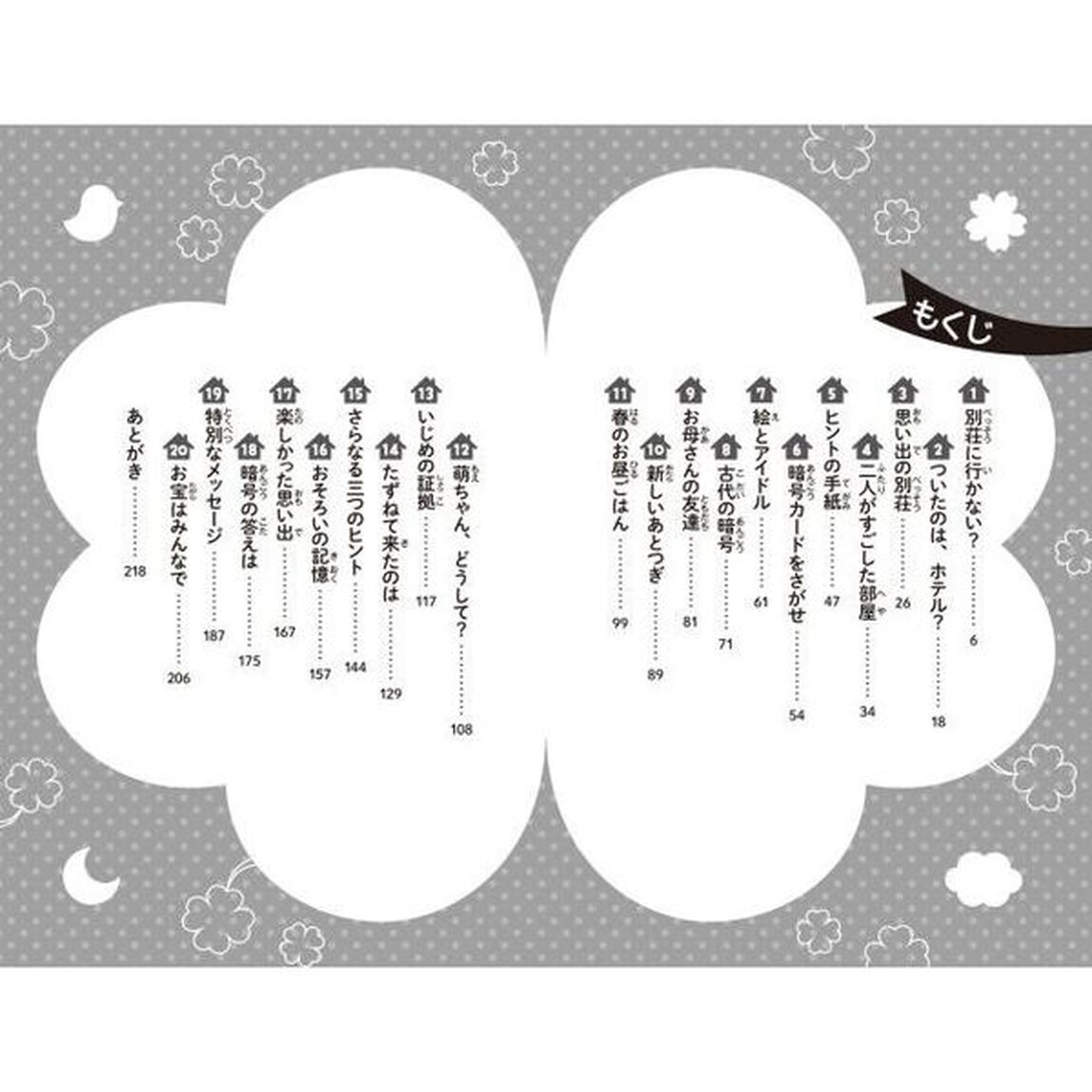 四つ子ぐらし 19「四姉妹のナゾ解きチャレンジ！」