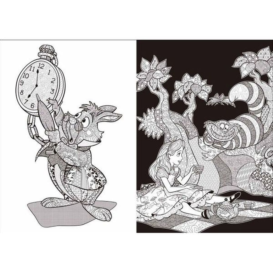 ディズニー アニマルキャラクター ぬり絵