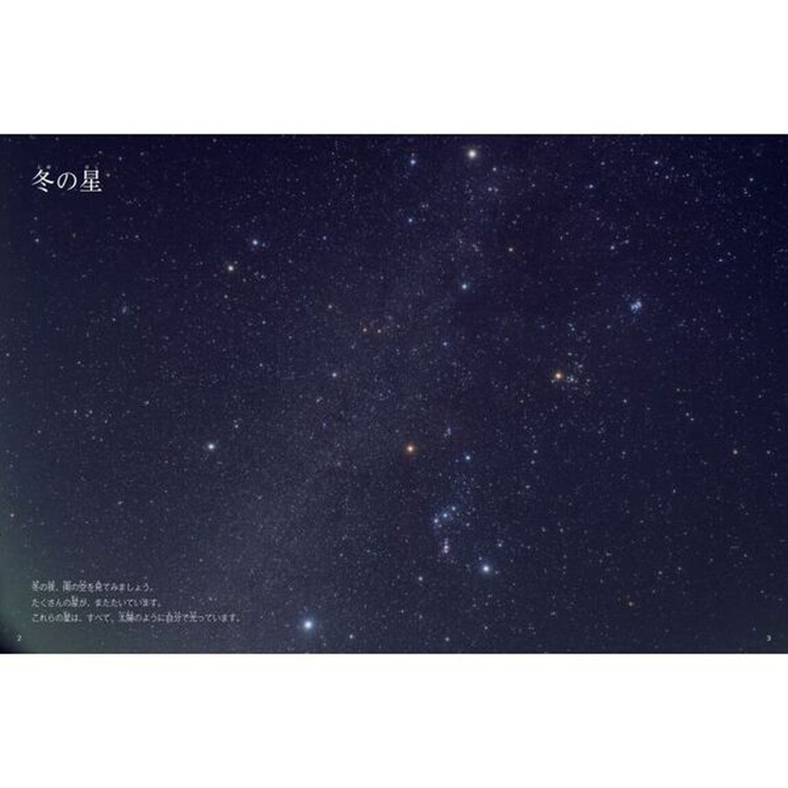 冬の星と星座　冬の星と星座の動きがわかる