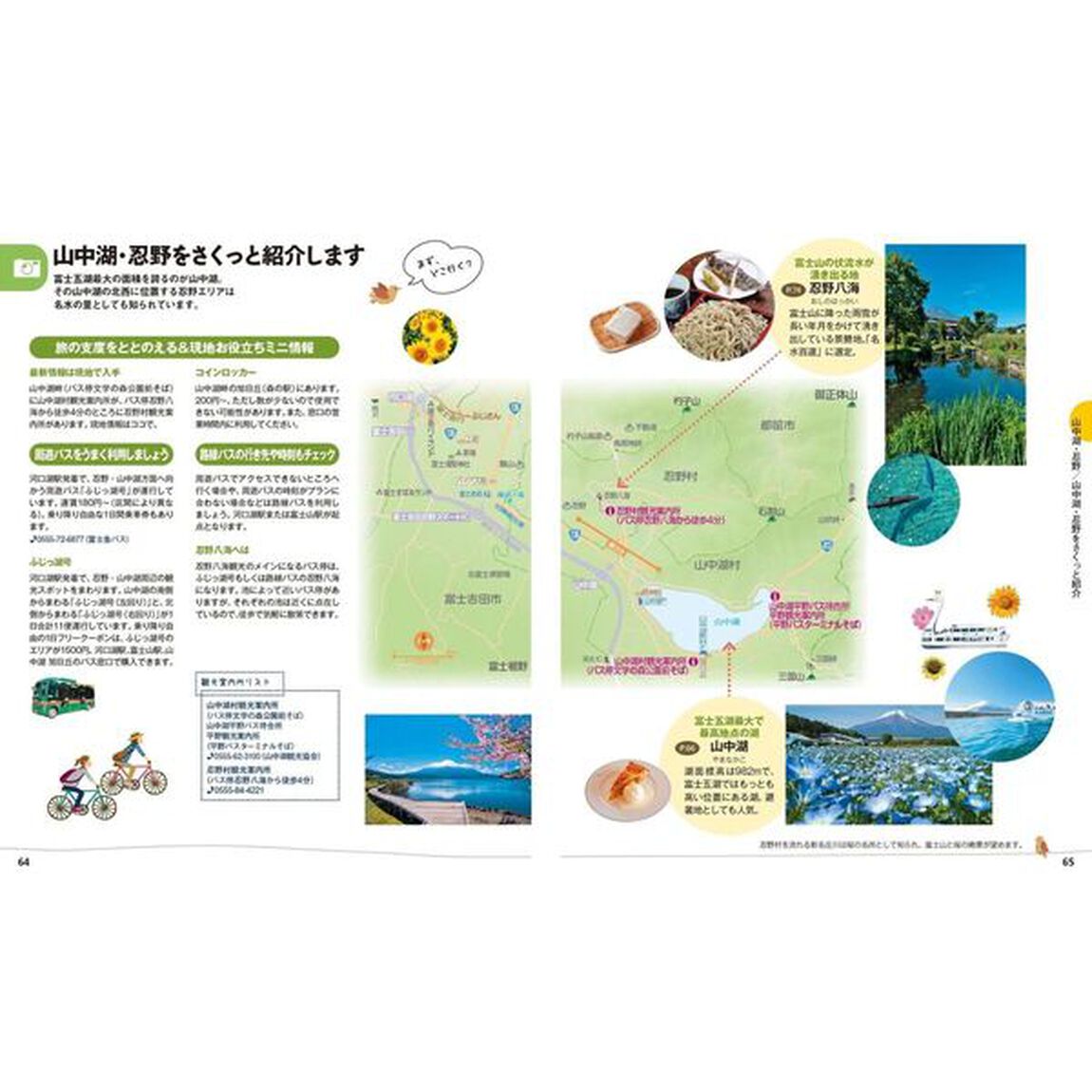 河口湖・山中湖　富士山・勝沼「４版」