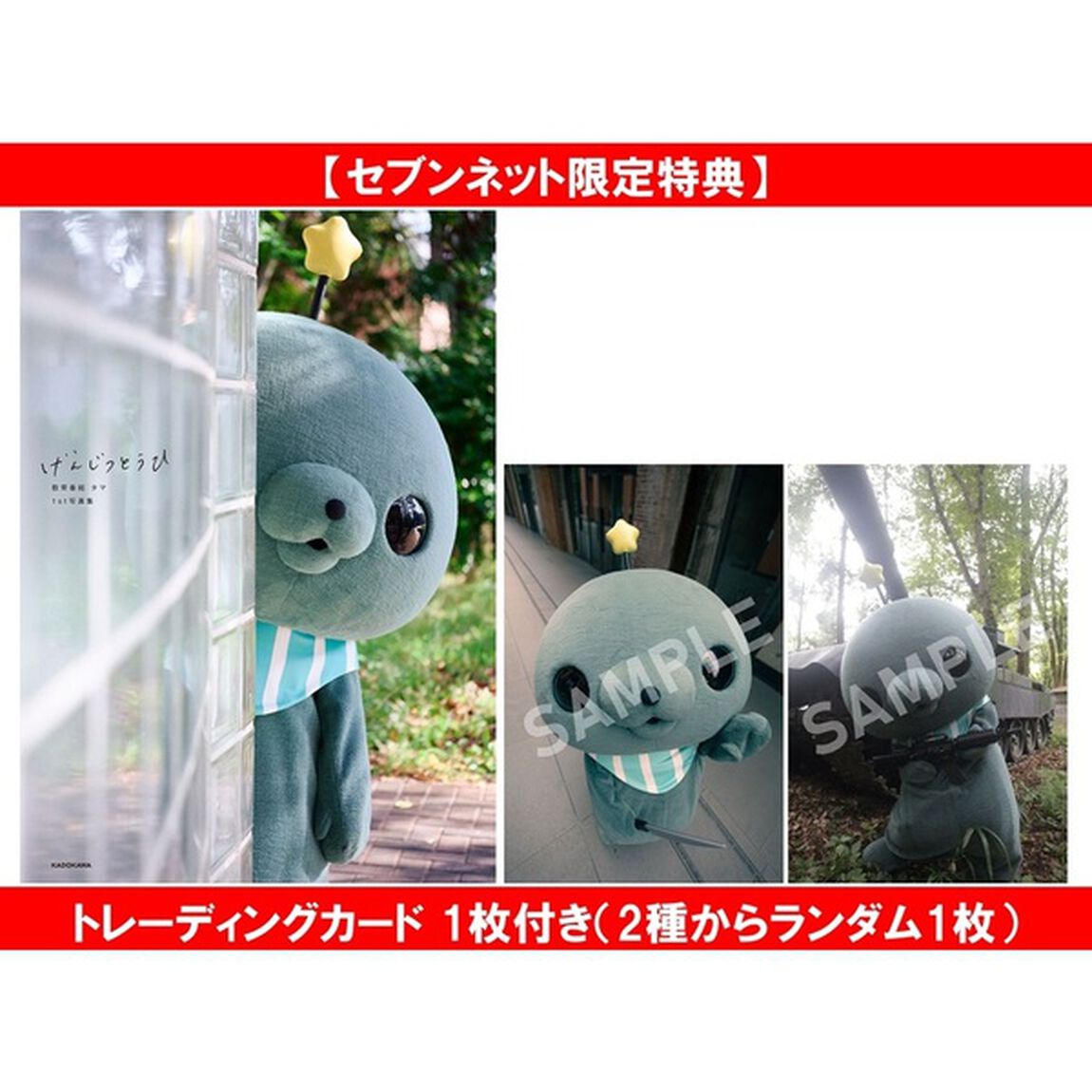 教育番組 タマ 1st写真集 げんじつとうひ【セブンネット限定特典：トレーディングカード 1枚付き（2種からランダム1枚）】