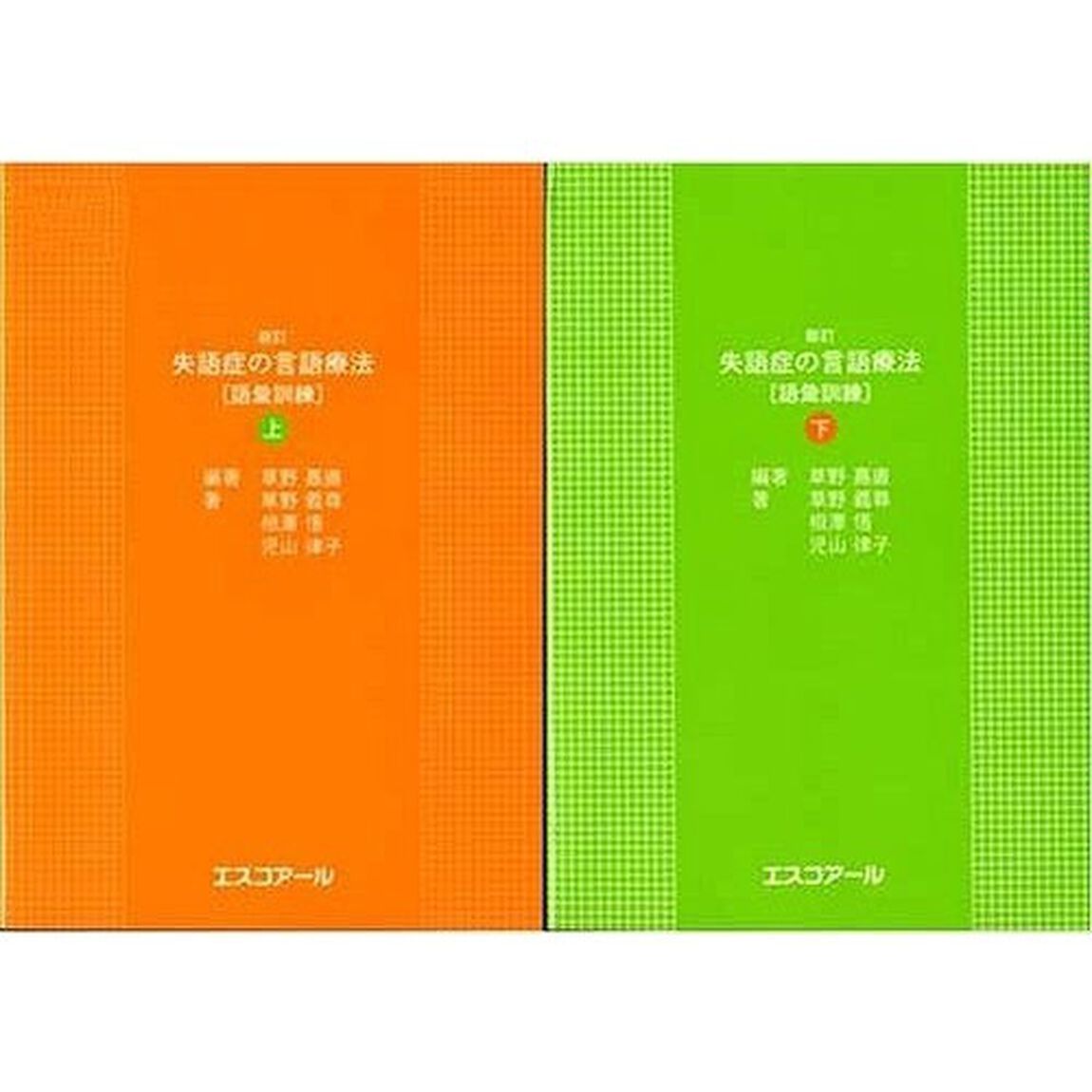 失語症の言語療法　語彙訓練　新訂