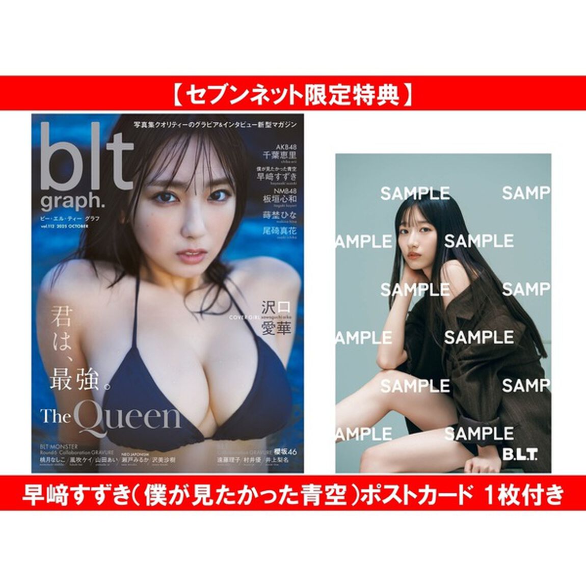 blt graph.vol.112【セブンネット限定特典：早崎すずき（僕が見たかった青空）ポストカード 1枚付き】